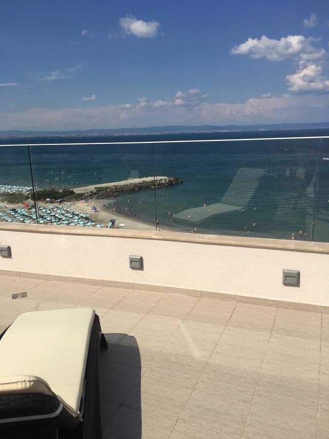 Ferienwohnung Golden Sea View Penthouse Pomorie Exterior foto